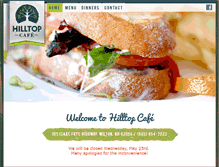Tablet Screenshot of hilltopcafenh.com